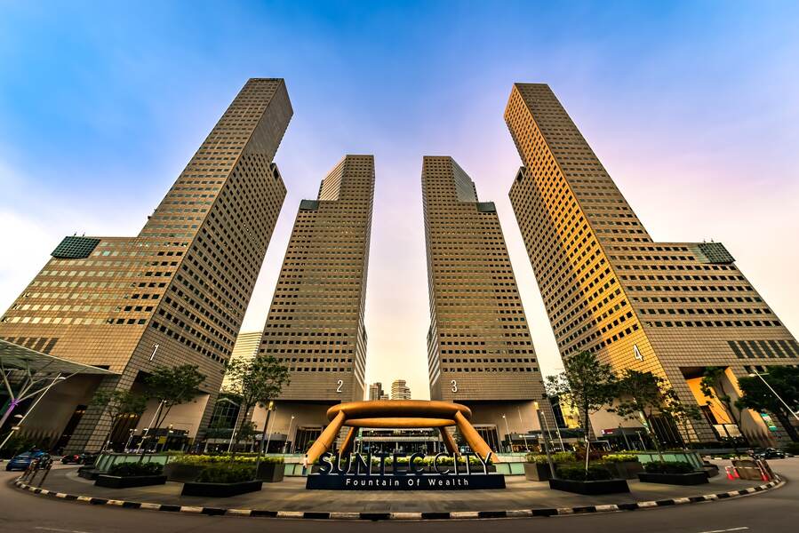 ساختمان Suntec City سنگاپور