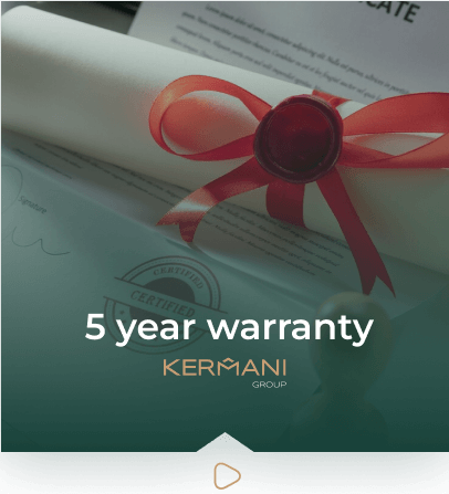 5-year warranty