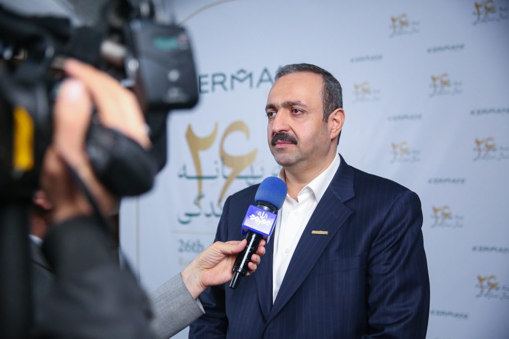 مصاحبه حاج طاهر کرمانی در مراسم بیست و ششمین سالگرد تأسیس گروه ساختمانی کرمانی