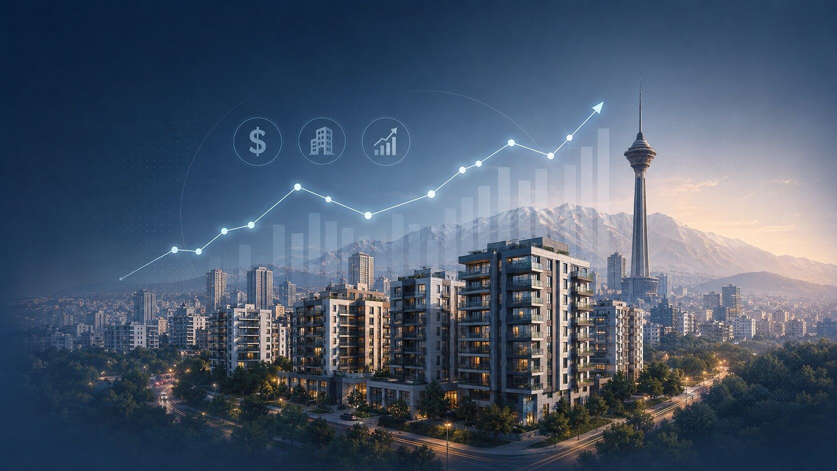 قیمت دلاری مسکن تهران در ۱۴۰۵؛ میانگین، روش محاسبه و نمودار